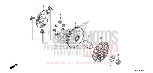 DRIVE FACE SH150DD de 2013